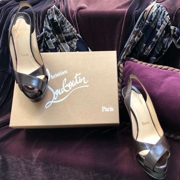 Louboutin Sling Back Pumps - Picture 8 of 8